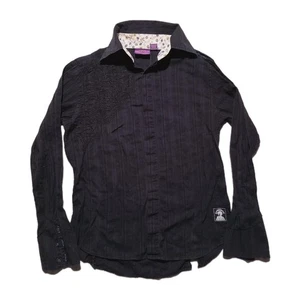 Jimi Hendrix Experience The Purple Label Shirt Mens M Button Up  Embroidered  - Picture 1 of 15