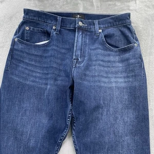 Seven 7 For All Mankind Jeans Herren Größe 34x32 Adrien Darted Slim Preppy Premium - Bild 1 von 18