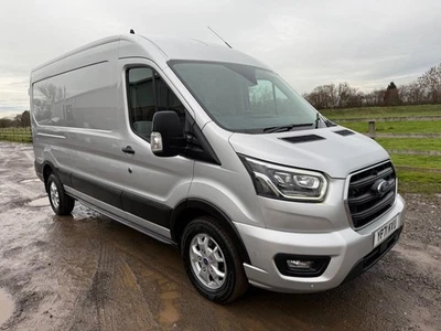 2021 71 FORD TRANSIT 2.0 TDCI LIMITED 350 LWB 130 BHP L3 H2 HYBRID VAN EURO6 FSH - Image 1 of 4