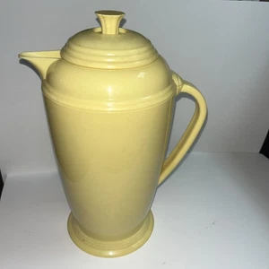 Nueva jarra de café de plástico termo vintage Fiesta amarillo Copco frío caliente - Imagen 1 de 9