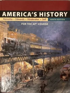 Amerikas Geschichte, AP-Kurs, 9. Auflage von Henretta, Edwards, Hinderaker, Self - Bild 1 von 1