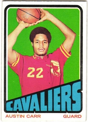 1972-73 Topps - Austin Carr #90 (RC)- EX+ - Image 1 of 2