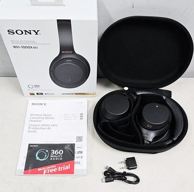 Sony WH-1000XM3 Wireless Active Noise-Cancellation Bluetooth Headphones - Image 1 of 4