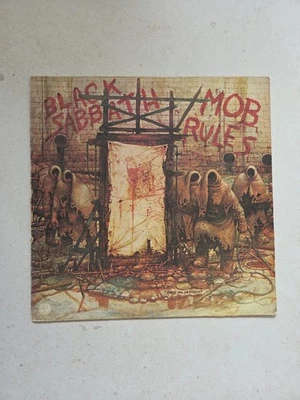 Black Sabbath - Mob Rules - 1981 UK Vinyl LP Vertigo  6302 119 Album - Image 1 of 4