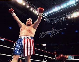 Foto firmada por Butterbean 11x14 certificado de autenticidad BAS Pride FC K-1 Boxeo Leyenda Imagen Automática H - Imagen 1 de 24