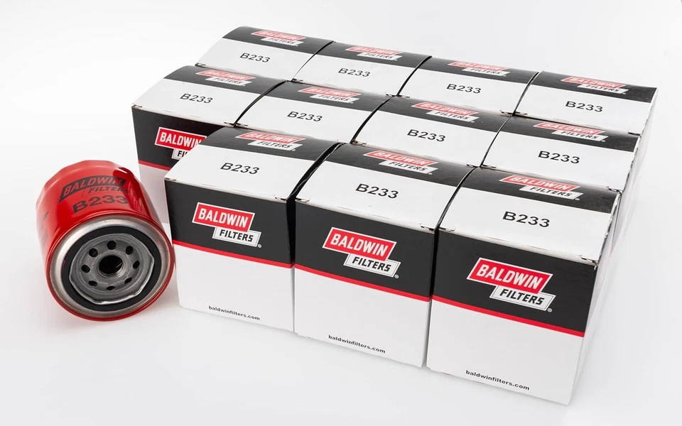 Filtro de aceite Baldwin B233 reemplaza WIX 51069, PH16, C5ZZ-6731-A, 3549957 (paquete de 12) Foto 1 de 2