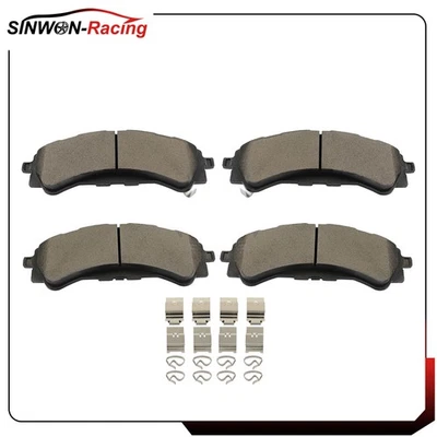 4 X Front Ceramic Brake Pads For Ford Ranger 2019 2020-2023 Bronco 2021-2023 - Image 1 of 4