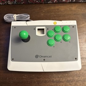 SEGA Dreamcast HKT-7300 Arcade Stick Controller - Tested - US Seller - Authentic