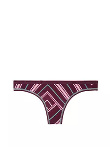 Panty perizoma Victoria's Secret, colore misto rubino a righe, taglia small---nuovo senza etichette! - Foto 1 di 1