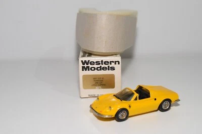 B7 1:43 MODELOS OCCIDENTALES WP 107 X WP107X FERRARI 246 GT DINO AMARILLO ABIERTO SIN USAR, EN CAJA Foto 1 de 4