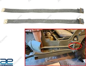 For Willys Jeeps MB/ Ford GPW Shovel Strap Set Military Green NEW - Picture 1 of 7