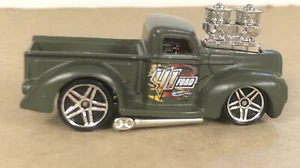 2002 Hot Wheels Green 1941 Ford Pickup Truck 1/64 Diecast/Plastic Hot Rod - Picture 1 of 5