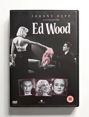 Ed Wood DVD (1994) region 2 PAL Tim Burton Johnny Depp - Image 1 of 4