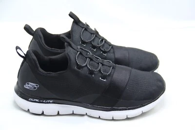 Skechers Shoes Womens Size 7 Black Slip On Walking Dual Lite Comfort 12901TX - Image 1 of 4