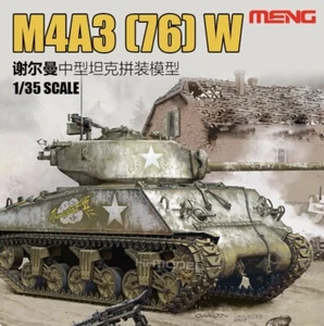MENG Model TS-043 1/35 U.S MEDIUM TANK M4A3 (76) W TYRANNOSAURUS SERIES Sherman - Picture 1 of 8