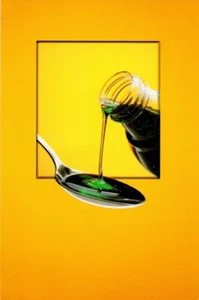 GET WELL SOON Card, by American Greetings, Pun, Medicine+ Envelope - Picture 1 of 5