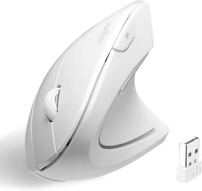 Perixx Ergonomic Vertical Mouse for RSI Carpal Tunnel Wrist Pain Relief Wireless - Image 1 of 4