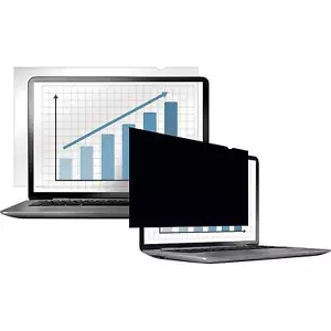 Filtro privacy Fellowes PrivaScreen nero per laptop 12,5" Widescreen 16:9 V25L - Foto 1 di 5