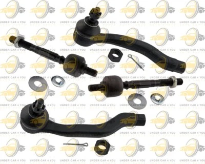 4 piezas de barras de amarre interiores exteriores de suspensión para Honda CRX Base HF 1,5 L Si cupé 1,6 L Foto 1 de 4