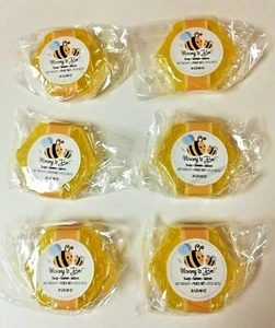 Mommy To Bee Kate Aspen Honey Scented Honeycomb Soaps 22 Gram Bar Pack of 6 NIP - Picture 1 of 3