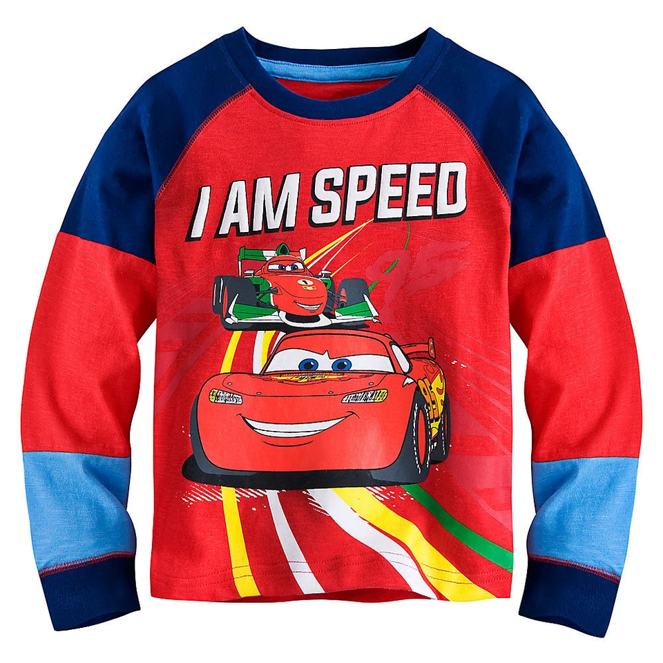 Camiseta manga larga niño Disney Store Cars Lightning McQueen talla 5/6 Foto 1 de 1