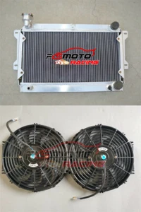 3 Row Radiator For Mazda R100 / Familia Rotary 1000 1200 1300 10A / 12A & Fan - Picture 1 of 6
