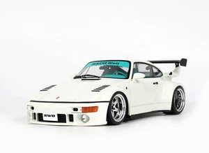 Porsche 911 RWB RWBA Rauh-WELT 2023 white / silver wheels 1:18 GT506 GT-SPIRIT - Bild 1 von 4