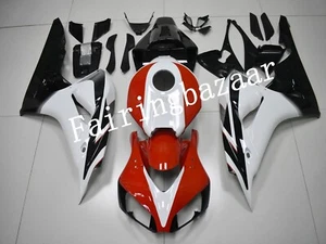 Fit for 2006 2007 CBR1000RR White Black Red ABS Injection Bodywork Fairing Kit - Bild 1 von 8