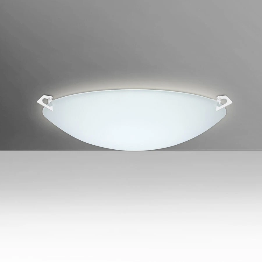 Besa Lighting Sonya 17 2 Light LED Flush Mount, White/White - 841825-LED-WH - Image 1 of 1