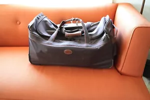 Longchamp Le Pliage Travel Duffle 2 wheel 25” Luggage Brown - Picture 1 of 13