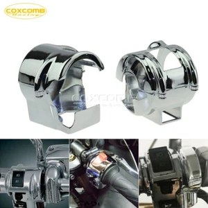 Motorcycle Handlebar Switch Housings Cover for Honda VTX1300 VTX 1300 2003-up - Picture 1 of 9
