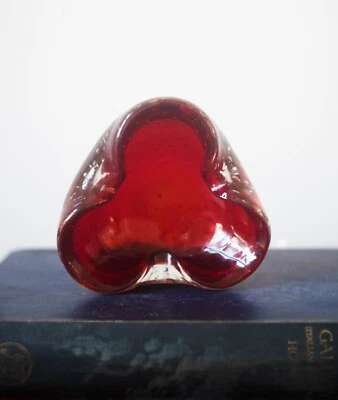 Murano Bubble Glass Ashtray/trinket Dish 10cm - Image 1 of 4