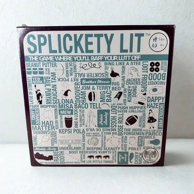 Lark & Clam Splickety Lit You'll Baff Your Lutt Off Word Party Game Nuevo Foto 1 de 4