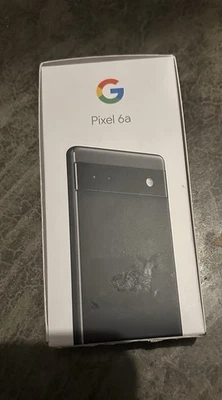 Locked To Total Wireless Sealed Google Pixel 6a 5G 128GB Charcoal - Image 1 of 3