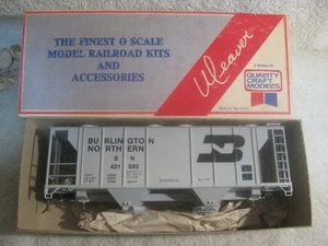 O Scale Weaver PS-2 34' Covered Hopper BN Burlington Northern #1621 Less Trucks - Picture 1 of 10