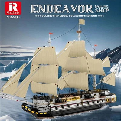 Reobrix 66048 - Endeavour Veliero - Nuovo - 3555 Pezzi - Confezione Originale - Immagine 1 di 4