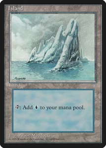 1x Island Basic Land - LP - Ice Age - SPARROW MAGIC - Picture 1 of 1