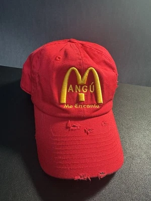 Sombrero Mangu Dad Diseño Bordado De Colección Sombrero Envejecido Sombrero McDonald’s Foto 1 de 4