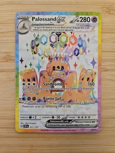 Palossand ex 221/191 Surging Sparks (SSP) NM Full Art Pokemon Card - Picture 1 of 2