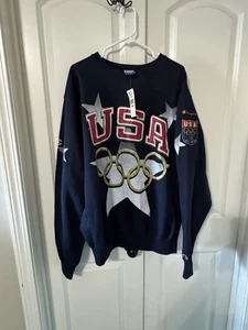 Sudadera Campeón De Colección Adulto XL 1996 Juegos Olímpicos de Atlanta EE. UU. Stock Muerto Nueva - Imagen 1 de 8