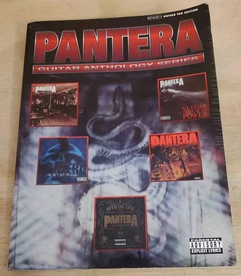 Pantera Guitar Anthology Series - Auténtica GUITAR-TAB Edición - Libro de Tablaturas Foto 1 de 1