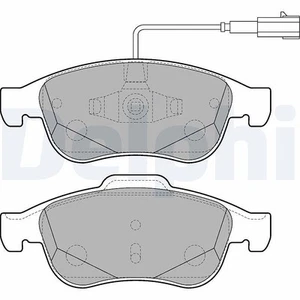 DELPHI Bremsbelagsatz, Scheibenbremse Vorderachse für ALFA ROMEO - Bild 1 von 3