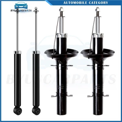 4Pcs Front Rear Struts Shocks For Volkswagen Beetle Golf Jetta Left Right - Image 1 of 4