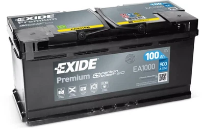 Batterie de voiture EXIDE 100Ah/900A  RENAULT MASTER - Photo 1/2