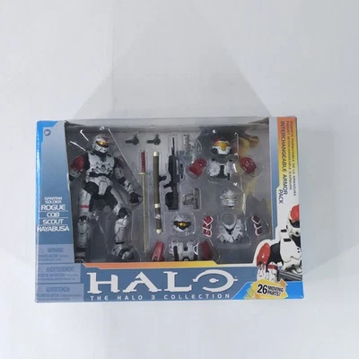 Figura McFarlane Halo 3 Collection Spartan Rogue CQB Scout Hayabusa Armor Pack Foto 1 de 4