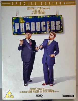 The Producers DVD (2004) Zero Mostel, Brooks (DIR) cert PG Fast and FREE P & P - Image 1 of 2