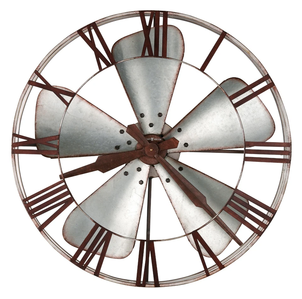 NEW HOWARD MILLER 31.5 " MILL SHOP GALLERY,WALL CLOCK 625-723  - Image 1 of 2