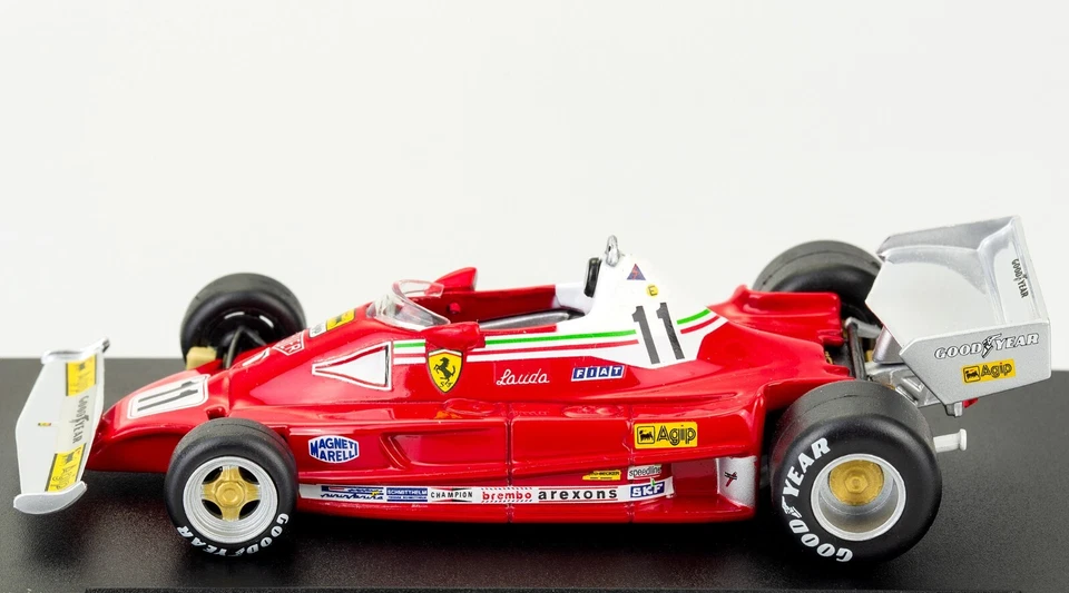 Ferrari 312 T2 Niki Lauda 1977 Scala 1:43 Modellino Formula 1 BLISTER NUOVO - Immagine 1 di 4