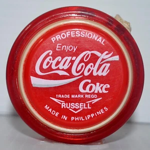 Philippines Coca Cola PROFESSIONAL Fiberglass Rim Red / White RUSSELL Yo-Yo - Picture 1 of 5