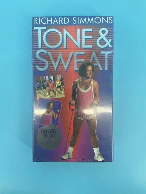Richard Simmons: Tone & Sweat (VHS, 1997) Brand NEW & SEALED - Image 1 of 4